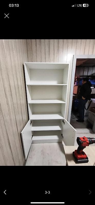 цветы диффенбахия: Книжный шкаф, Новый, ЛДСП — 3