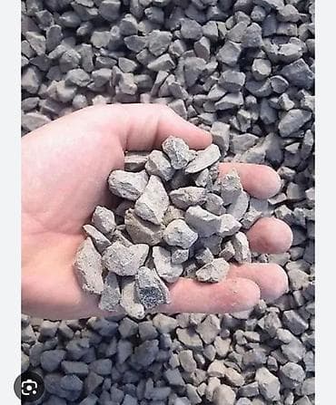 бру: Смесь щебень и отсев, Чистая, Для фундамента, Камаз — 3