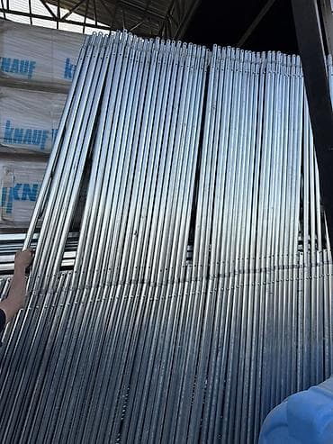 заборные листы: Леса из оцинкованной стали (мобильные, секционные) Описание: - — 4