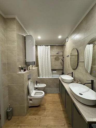 Батирлер: 5 жана андан көп, 160 м², Орто-Сай а. Элитка, 1 кабат, Дизайнердик оңдоо — 4