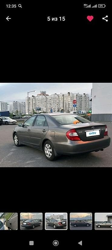 jak пикап: Toyota Camry: 2002 г., 2.4 л, Автомат, Бензин, Седан — 6