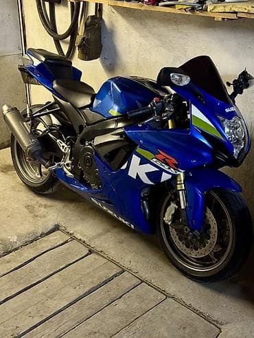 мото ручки: Спортбайк Suzuki, 750 куб. см, Бензин, Взрослый, Б/у — 1