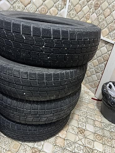 65: Продаются 4 зимние шины Dunlop. Размер: 155/65 R13. Протектор в — 4