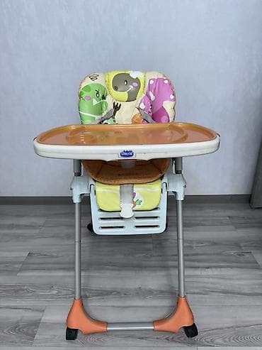 чехол для детского стульчика: Детский стульчик для кормления Chicco. - Регулировка высоты сиденья — 1