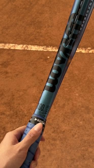 Теннисная ракетка Wilson Ultra 100 v4 Состояние - 8/10 Доп. намотка - — 2