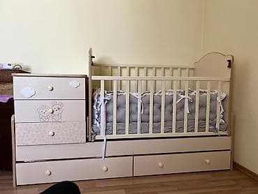 Офис эмереги: Детская кровать трансформер с матрасом. Новая в магазинах — 3