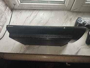 игры на плейстейшн 3: Игровая консоль Sony PlayStation 3 Super Slim (CECH-4xxx) с комплектом — 4