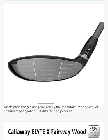 Спорт жана эс алуу: Callaway ELYTE X Fairway 5 Wood Для гольфа. Фервейный вуд с — 2
