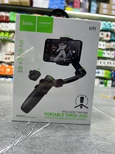 osmo pocket: Стабилизатор для смартфона Hoco K91 — портативный трехосевой гимбал со — 1
