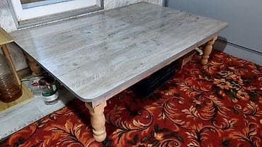 Раскройные столы: Г. Ош. Низкий прямоугольный стол для гостиной/чайной зоны. - — 5