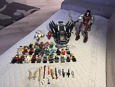 клинки: Набор ОРИГИНАЛЬНЫХ LEGO: большая коллекция минифигурок и аксессуаров — 3