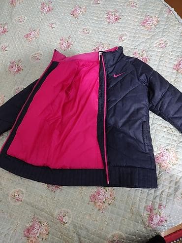 nike куртки: Nike оригинал Курта для девочки размер 8-12 лет. Весна осень хорошего — 2