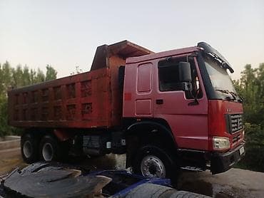 хова 2025: Самосвал Howo 6x4 - Конфигурация: 3 оси, задняя тележка спаренная — 4