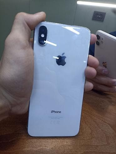 galaxy a7 2018: IPhone Xs Max, Б/у, 512 ГБ, Белый, Чехол, 80 % — 1