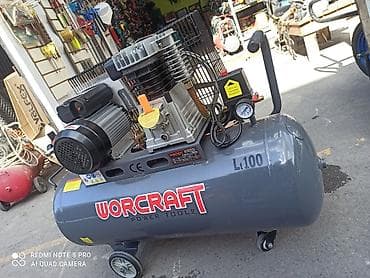 Инструменты: Компрессор 100 литр 220v-50Hz 2.2KW/3HP 960RPM 8BAR/116psi 250L/min — 1