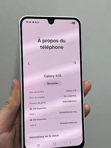 ssd 128: Samsung Galaxy A16, Б/у, 128 ГБ, цвет - Серебристый, 2 SIM — 6