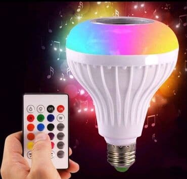 часы для дома бишкек: E27 Smart RGBW Bluetooth музыкальная лампочка с регулируемой яркостью — 2