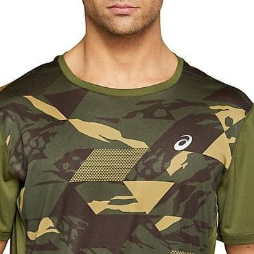 Футболкалар: Эркектердин футболкасы, 2XL, Asics, Жаңы, түсү - Жашыл — 2
