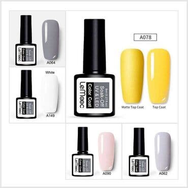 Гель-лаки LeMooc - Базовые и трендовые оттенки для идеального