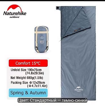 матрасы г ош: Ультралегкий спальный мешок Naturehike LW180 - Температура комфорта — 1
