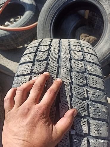 Шины и диски: Литые Диски R 18 Mercedes-Benz, Комплект, отверстий - 5, Б/у — 5