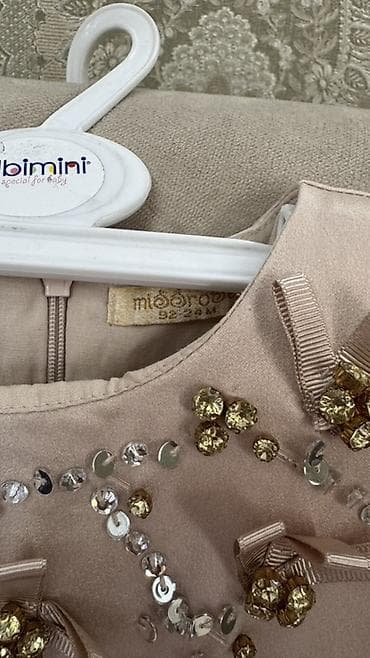 Боди: Детское платье, цвет - Белый — 3