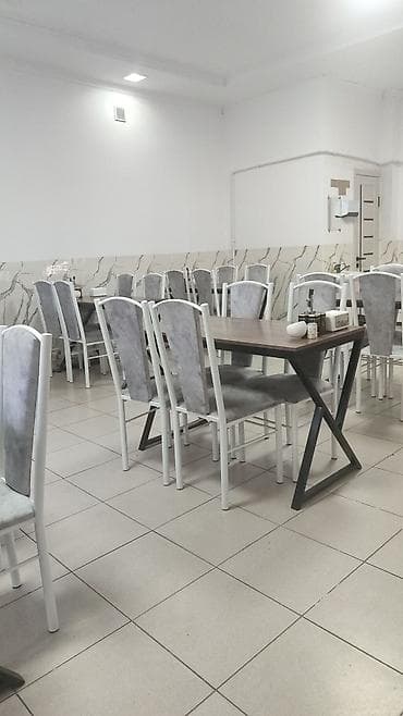 разборка кухонной мебели: Стол и стул для кафе — 1