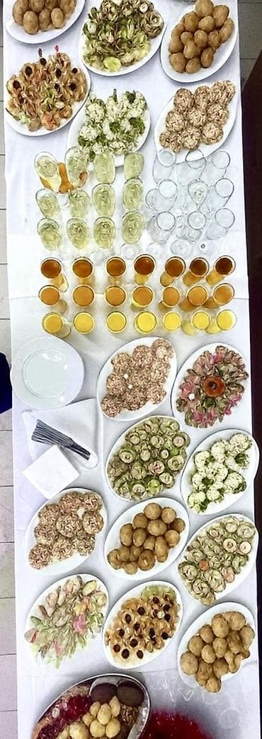 ролевые кастюмы: Сервировка стола на праздник Банкет, Фуршет, Кофе-брейк, Пикник. • — 1