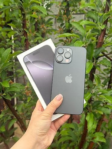 honor 30 pro plus: IPhone 16 Pro Max, Б/у, 256 ГБ, Black Titanium, Коробка, 93 % — 3