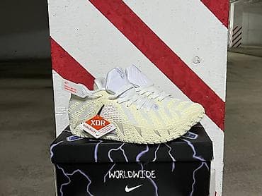 обувь 44: Мужские кроссовки, 42, Nike, Новый, цвет - Белый, Бесплатная доставка — 1