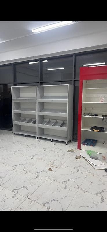айнек полка: Торговые стеллажи серого цвета - Назначение: выкладка товаров в — 2
