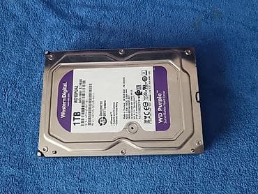 Техника и электроника: Накопитель для ПК, Б/у, Western Digital (WD), HDD, 1 ТБ, 3.5", Для ПК — 5