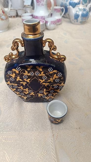 ориент часы: Штоф кобальт с золотом редкой расцветки в идеальном состоянии. Винтаж — 2