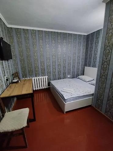 гостиница учкун: 1 комната, Душевая кабина, Постельное белье, Кондиционер — 5