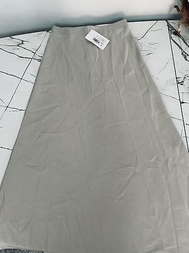 Атайын кийим: Юбка, Юбканын модели: Түз, Макси, Атлас, Белден — 4