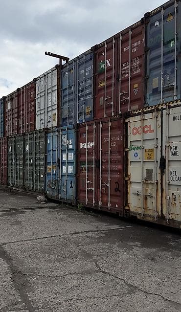 контейнер 6 метров цена: Морские и сухопутные контейнеры 20-40-45 футов в наличии 20-50 штук — 2