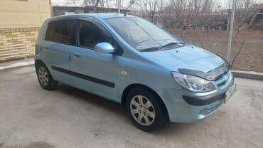 красный авто: Hyundai Getz: 2007 г., 1.4 л, Механика, Бензин, Седан — 2
