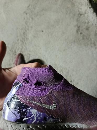 найк элит: Футбольные бутсы/сороконожки Nike без шнурков (лаконичный дизайн с — 9