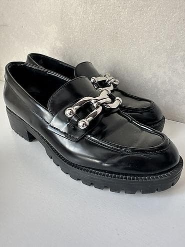 Мокасины и лоферы: Лоферы, 37, 37.5, 38, Loro Piana, Б/у, цвет - Красный, Самовывоз, Платная доставка — 4