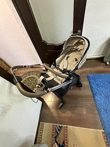 easywalker charley: Детская коляска-трансформер Kiddio (цвет бежевый/черный) с — 7