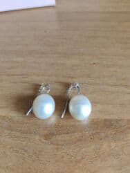 купить свадебное платье недорого: Бусы жемчуг новый длина 50-40 см в отличном состоянии, цепочка с — 11