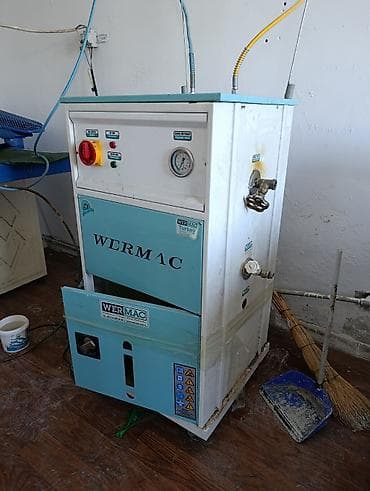 Промышленный парогенератор WERMAС + вакуумно‑гладильные столы — 1
