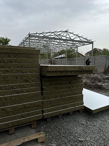 каменный вата: Сэндвич-панели с базальтовым утеплителем — это прочный, безопасный и — 2