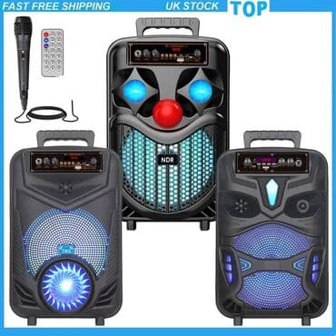 Портативная караоке колонка NDR в трёх видах, P44, P55, P66. Стильная at lalafo.kg Портативная караоке колонка NDR в трёх видах, P44, P55, P66. Стильная