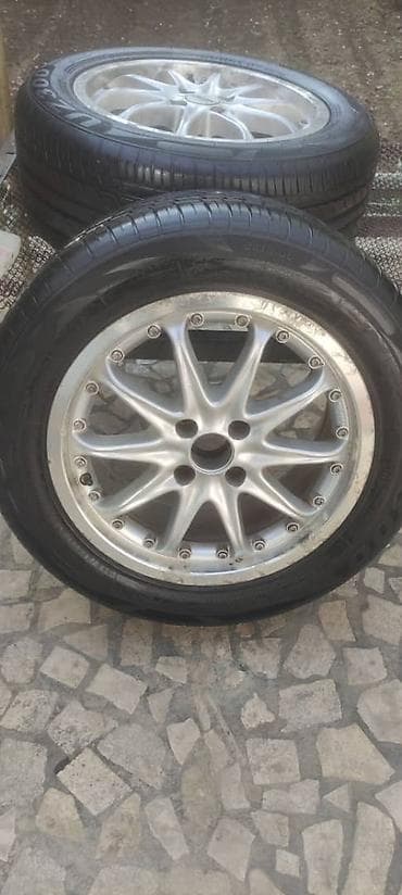 225 45 р17: Колеса в сборе 195 / 55 / R 16, Лето, Б/у, Комплект, Легковые, Литые, отверстий - 4 — 1
