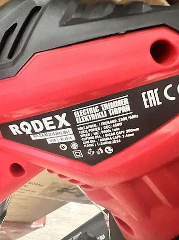 Башка инструменттер: Электрический триммер RODEX RDX915 - Тип: сетевой триммер для травы - — 6