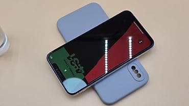 x 256: IPhone X, Б/у, 64 ГБ, Белый, Зарядное устройство, Чехол, 100 % — 4