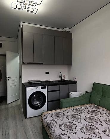 сдается аламедин 1: Студия, Риэлтор, Без подселения, С мебелью частично — 1