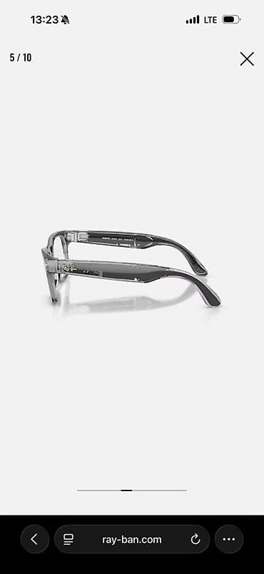 очки rayban meta: Солнцезащитные очки очки, Ray-Ban, Унисекс, Вайфареры — 5