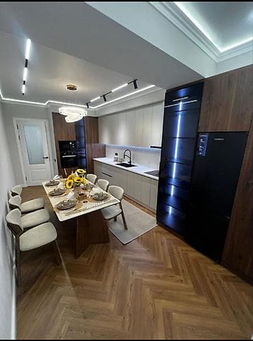 асанбай район: 4 комнаты, 108 м², Асанбай мкр Элитка, 10 этаж, Дизайнерский ремонт — 6